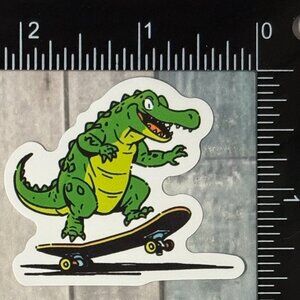 🌀10/$10🌀 Gator Reusable Waterproof Vinyl Sticker Decal